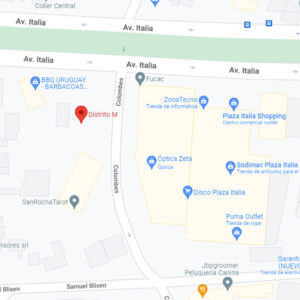 Av. Italia 4240 esq. Colombes - Malvín (Shopp. Plaza Italia) - Montevideo, URUGUAY